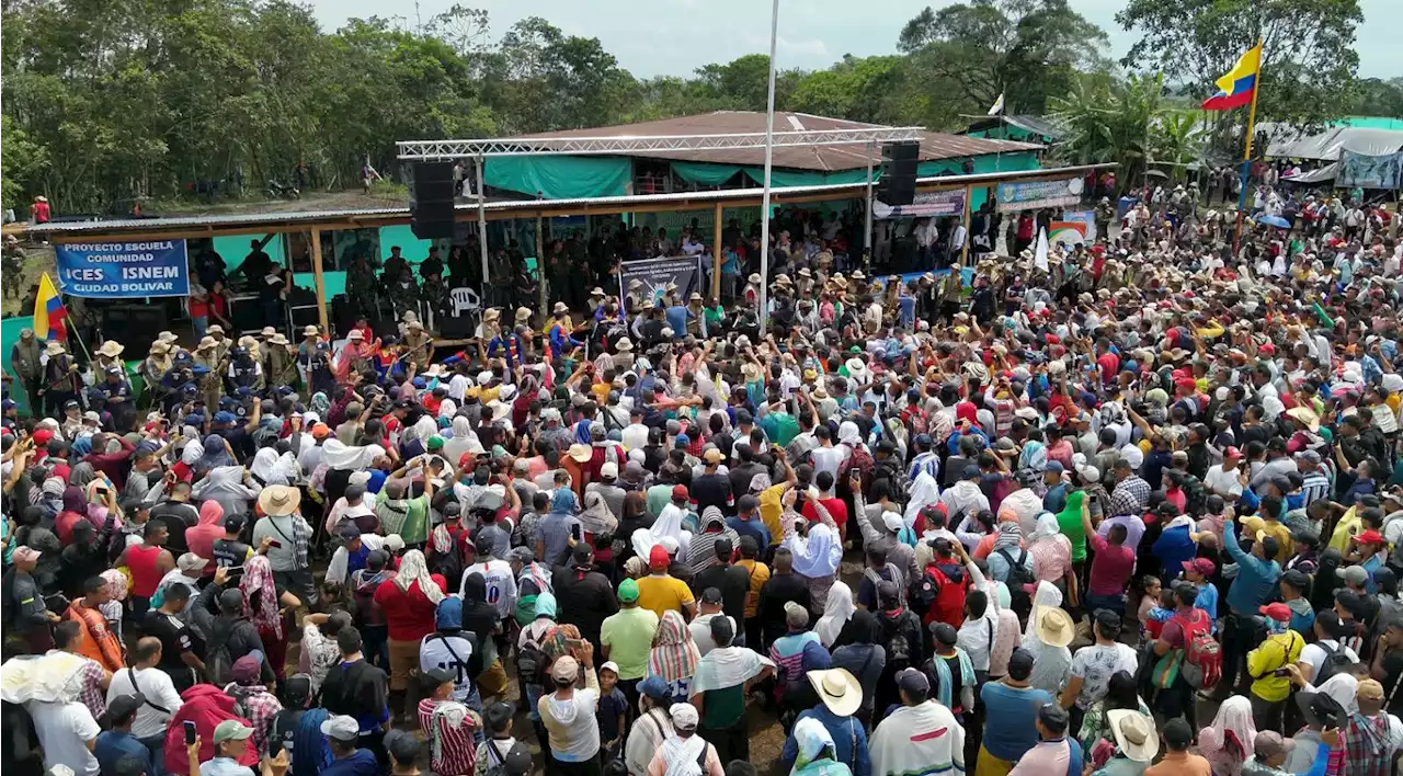 Más de 8.000 personas pidieron estar en la mesa de diálogos entre disidencias y Gobierno