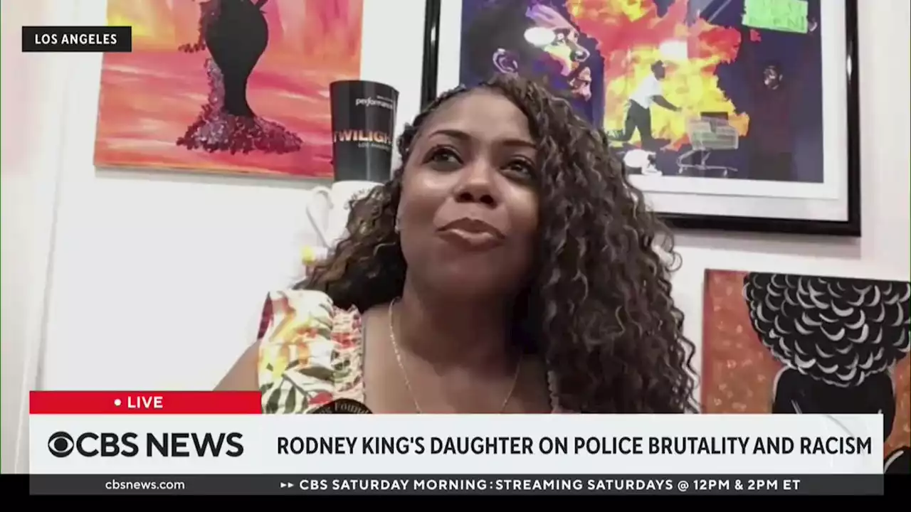 Rodney King's daughter talks father's 1991 beating by police officers and police brutality