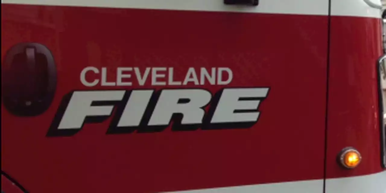 Firefighters rescue Cleveland man from a house fire caused by hot coals from charcoal grill