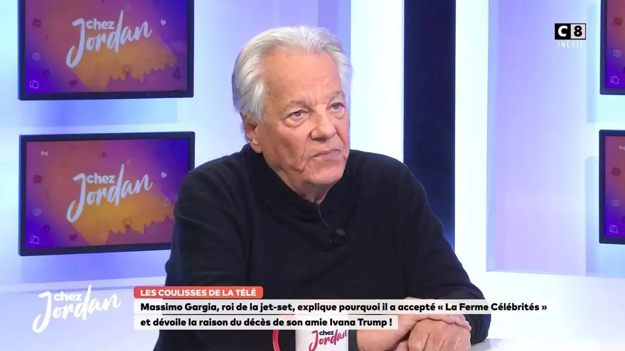 'Je suis sous tranquillisant' : la triste révélation de Massimo Gargia sur son âge