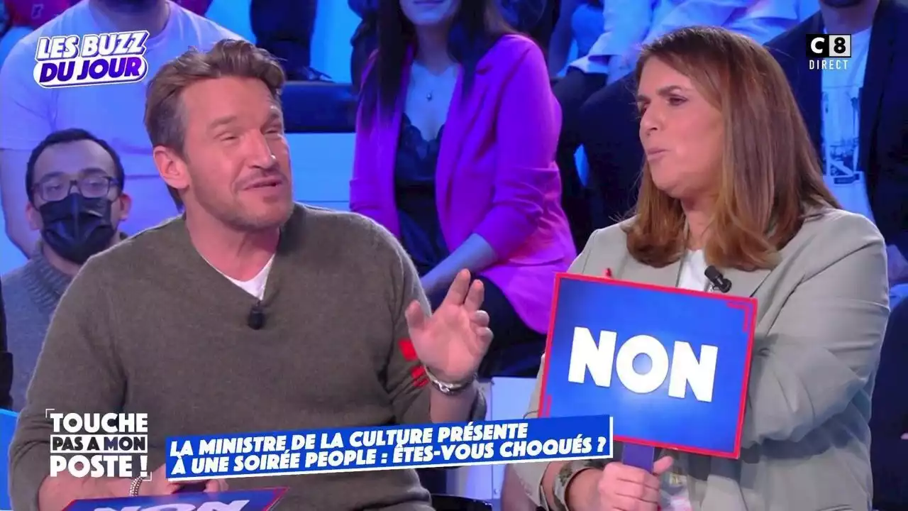 'Toi t'es un faux cul' : Valérie Bénaïm clash fort Benjamin Castaldi et lui reproche d'avoir retourné sa veste