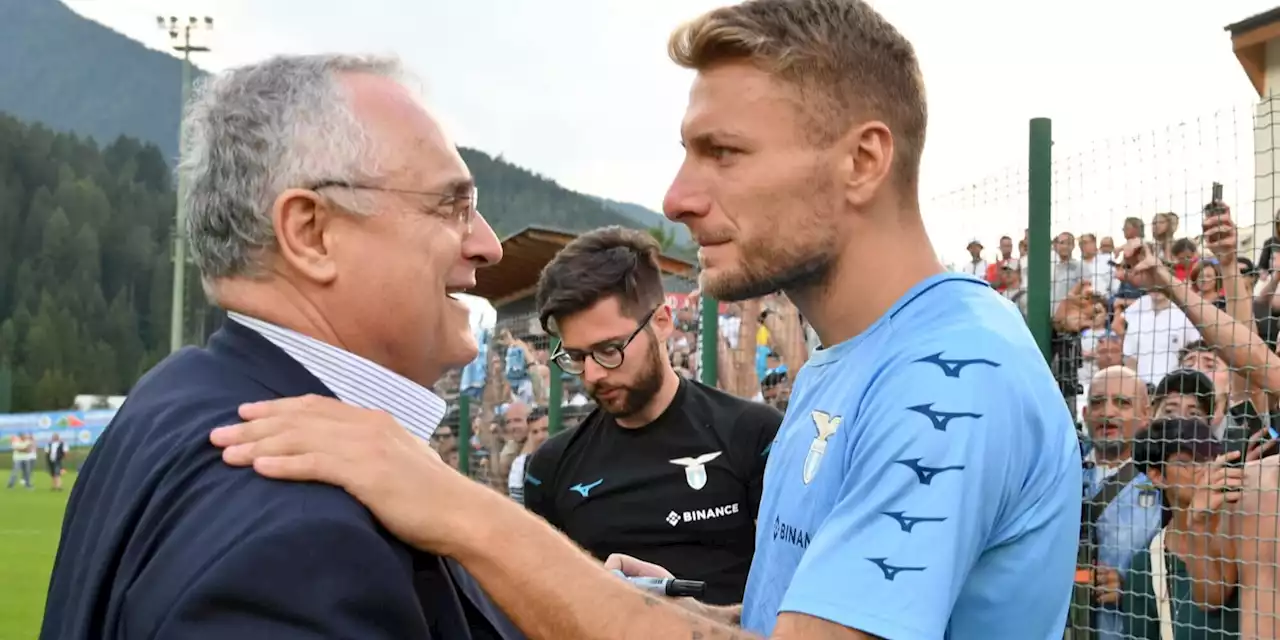 Lazio, Lotito e il messaggio per Immobile: 'Faremo di tutto per lui'