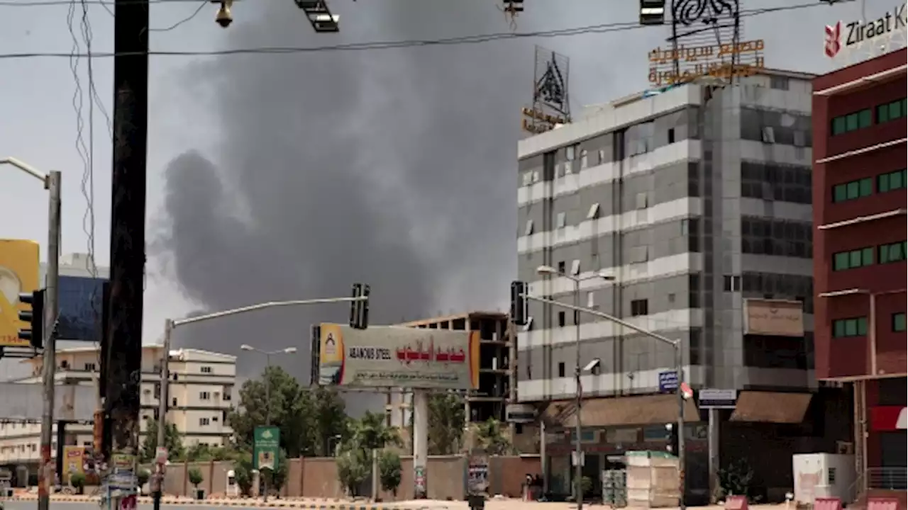 What sparked the violent struggle to control Sudan's future?