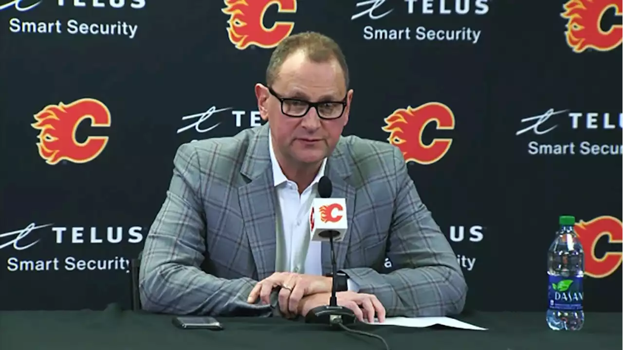 Calgary Flames 'mutually part ways' with Brad Treliving following playoff elimination