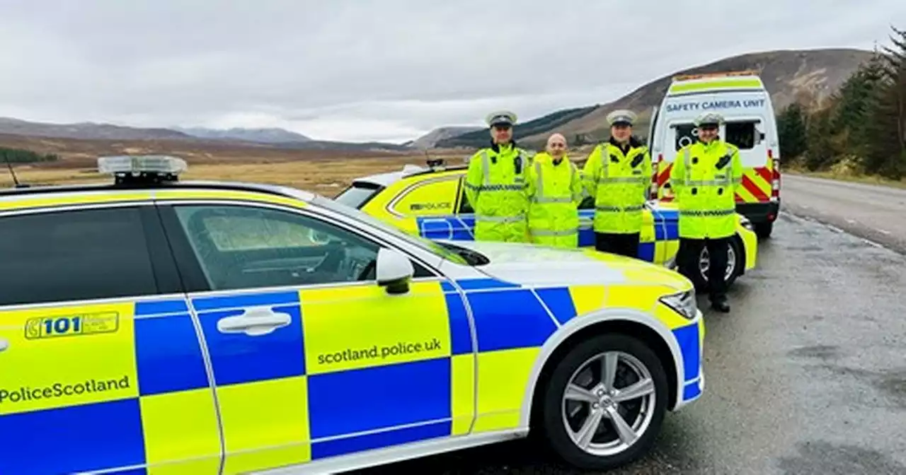 Police fine 25 drivers on North Coast 500 route after 'clocking speeds of 97mph'