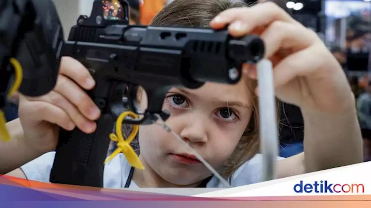 Begini Suasana Pameran Senjata Api di AS, Dipenuhi Anak-anak