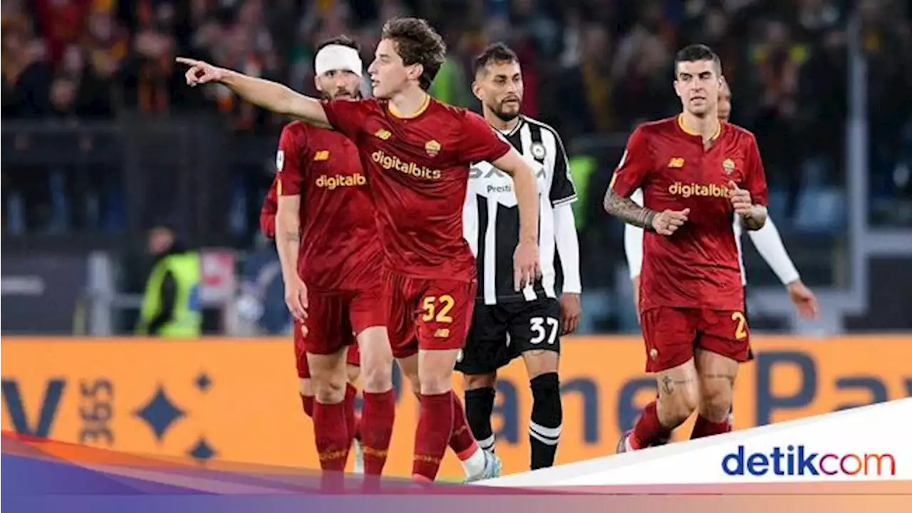 Roma Vs Udinese: Pasukan Mourinho Menang 3-0