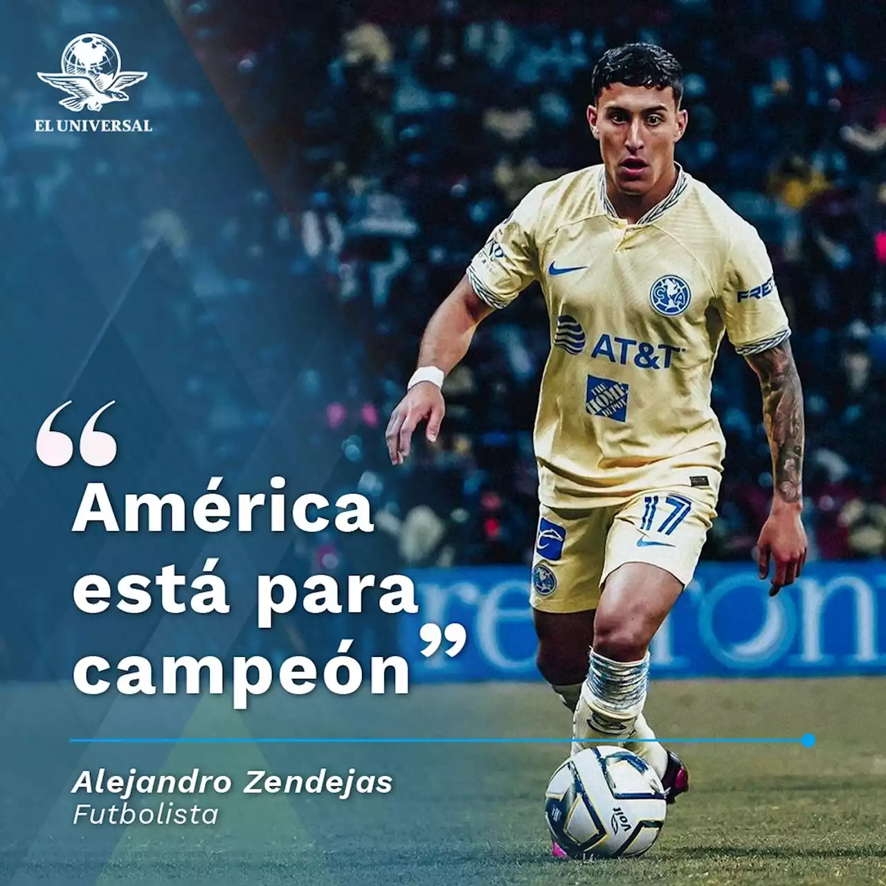 Alejandro Zendejas envía contundente mensaje a los rivales del América en la Liga MX