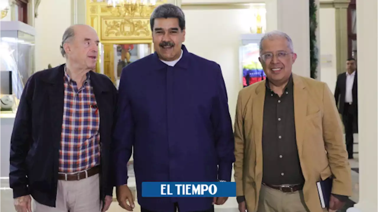 ¿De qué hablaron el canciller Álvaro Leyva y Nicolás Maduro en Caracas?