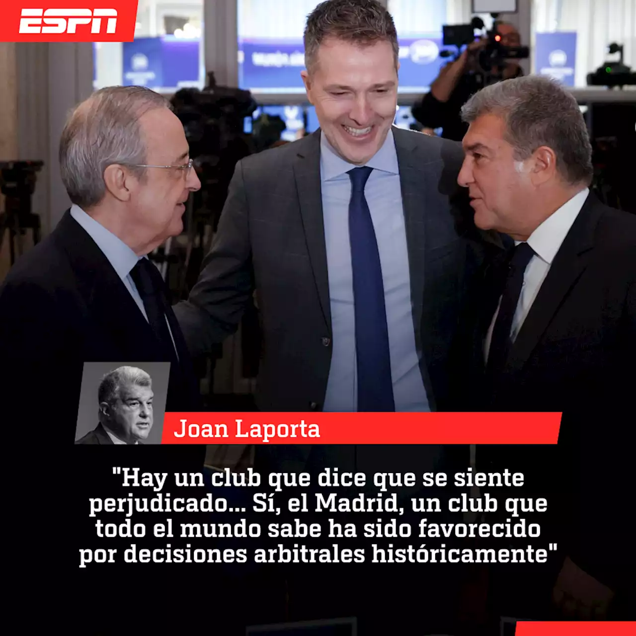 Laporta proclama la 'honorabilidad' del Barcelona y señala al Real Madrid