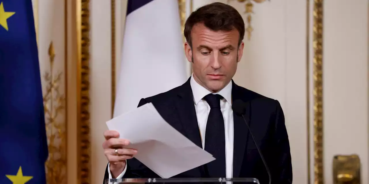 EN DIRECT - Réforme des retraites : suivez l'allocution d'Emmanuel Macron