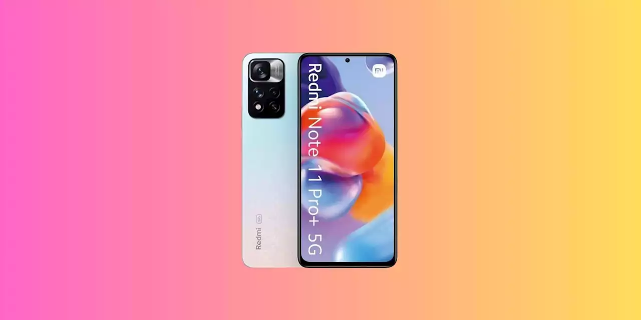 Le Xiaomi Redmi Note 11 Pro+ est disponible à un prix défiant toute concurrence