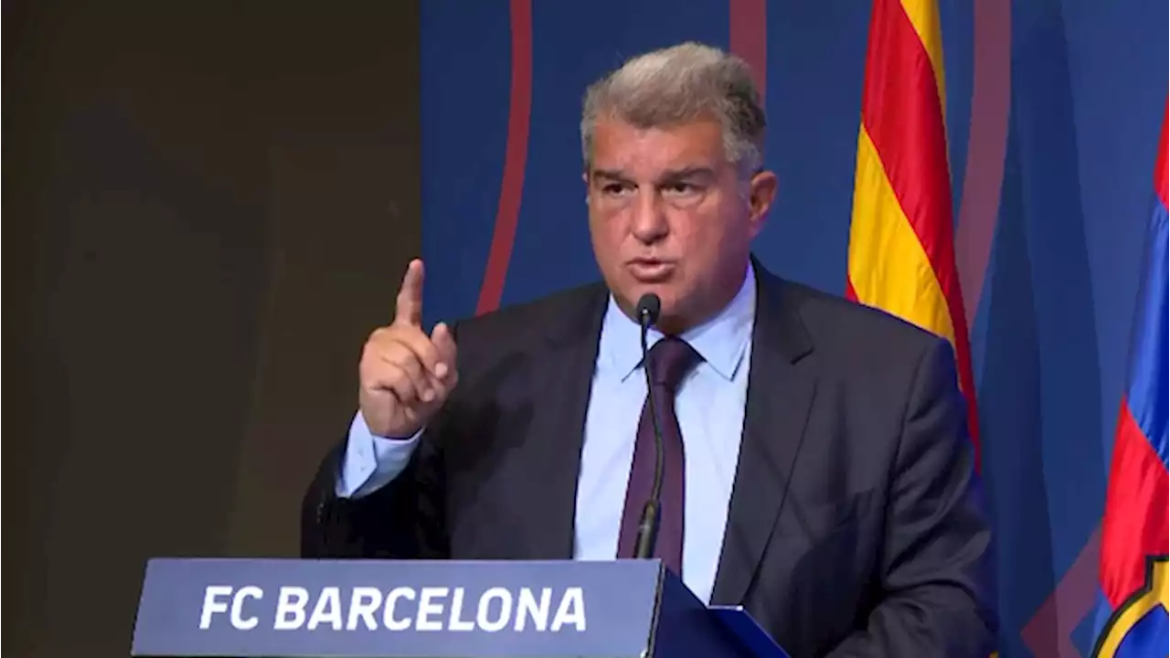 Laporta afirma que el Barça 'nunca' ha buscado 'ventajas deportivas' con los informes de Negreira