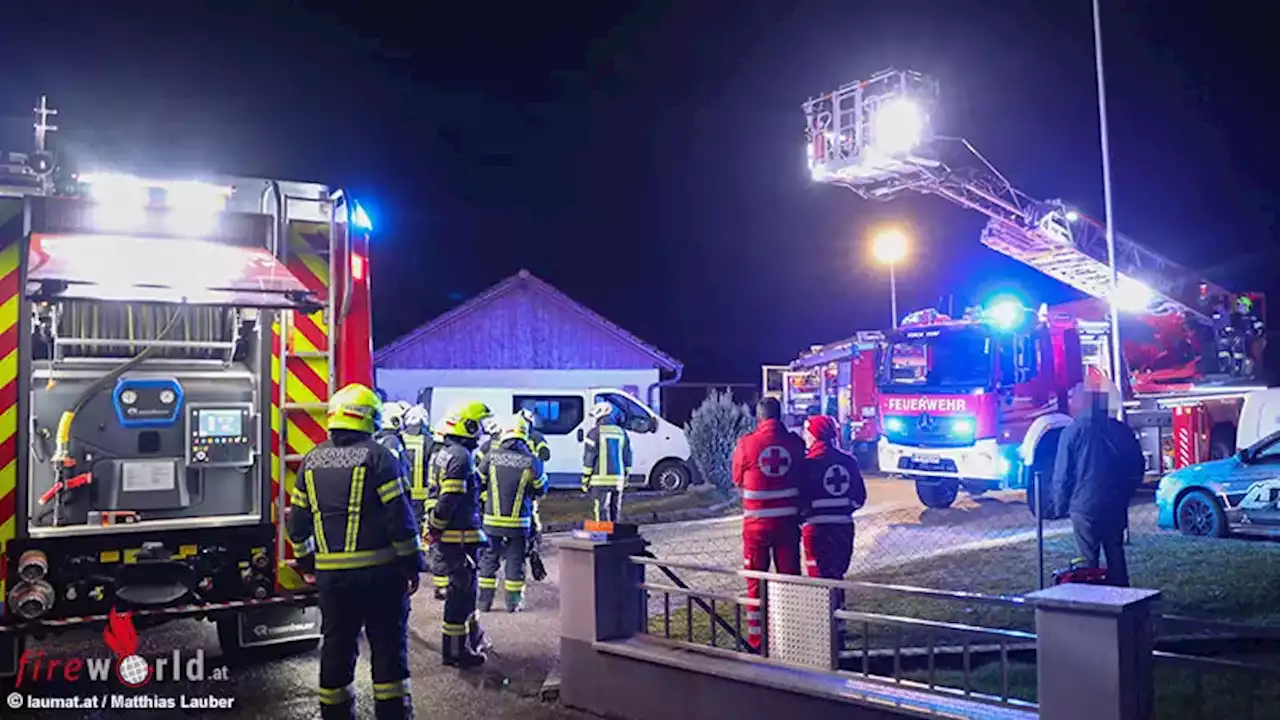 Oö: Drei Feuerwehren bei Küchenbrand in einem Mehrparteienwohnhaus in Kirchham im Einsatz