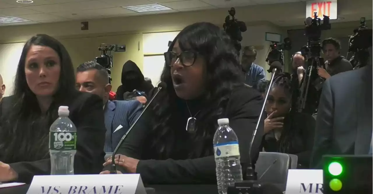 Mother of NYC murder victim shouts down Democrat lawmaker: 'Don't insult my intelligence'