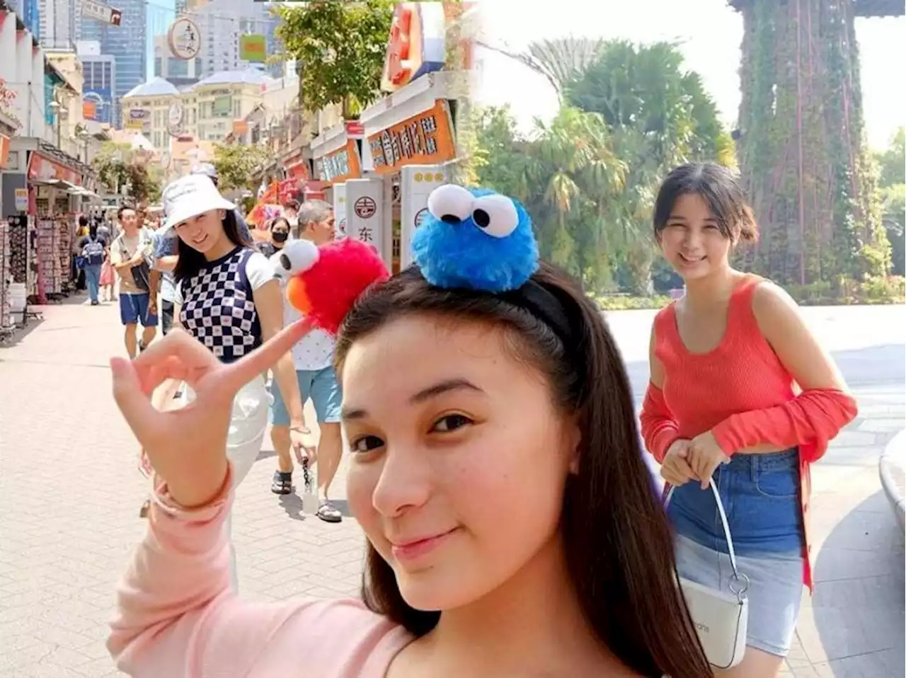 Sofia Pablo travels to Singapore for her 17th birthday