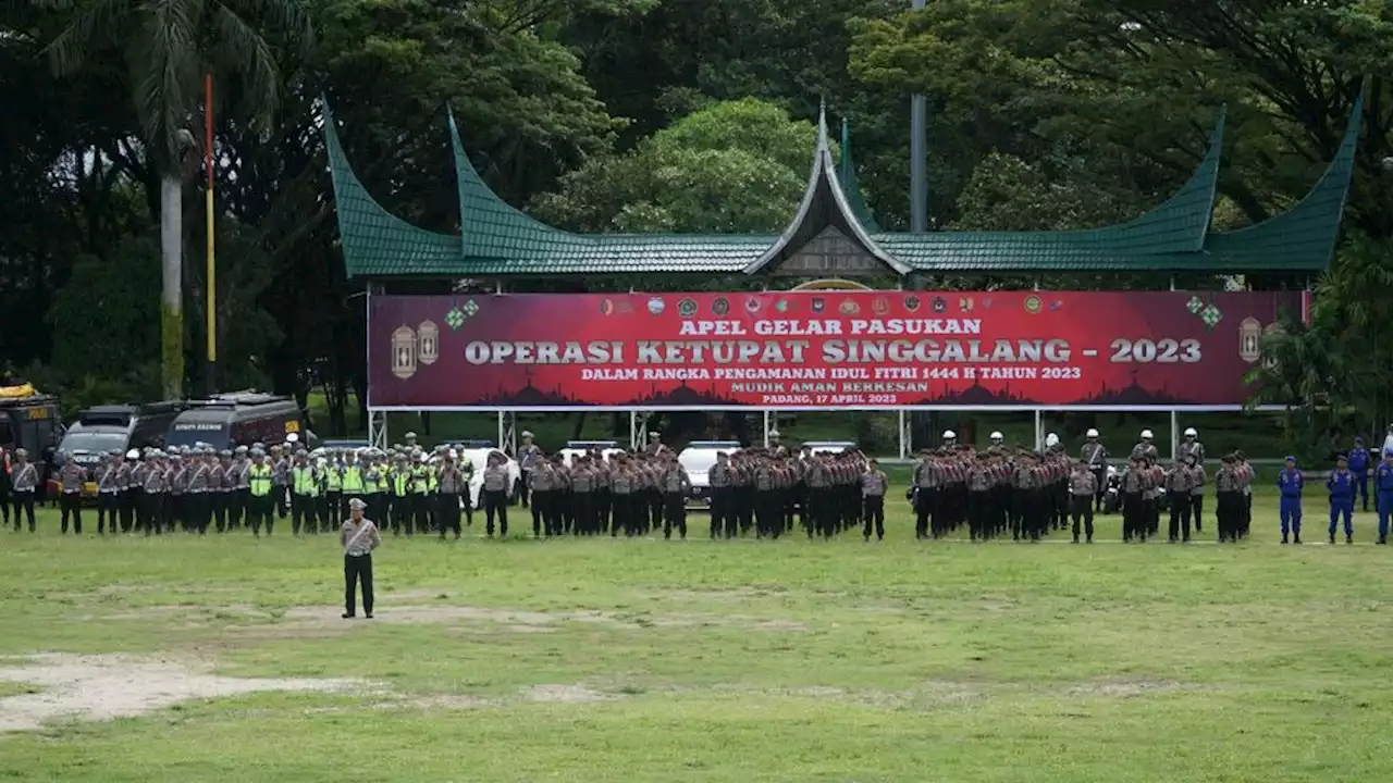 Ribuan Personel Polda Sumbar Disiapkan untuk Pengamanan Idul Fitri