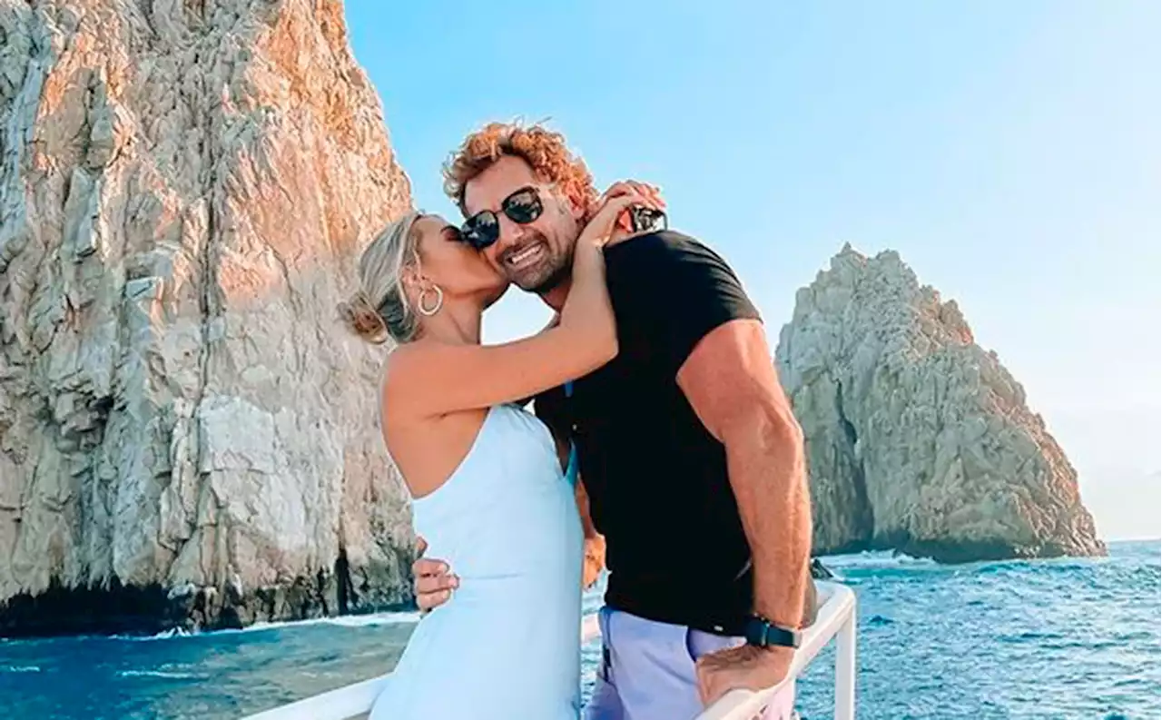 En compañía de sus hijas y de Irina Baeva, Gabriel Soto celebra sus 48 años