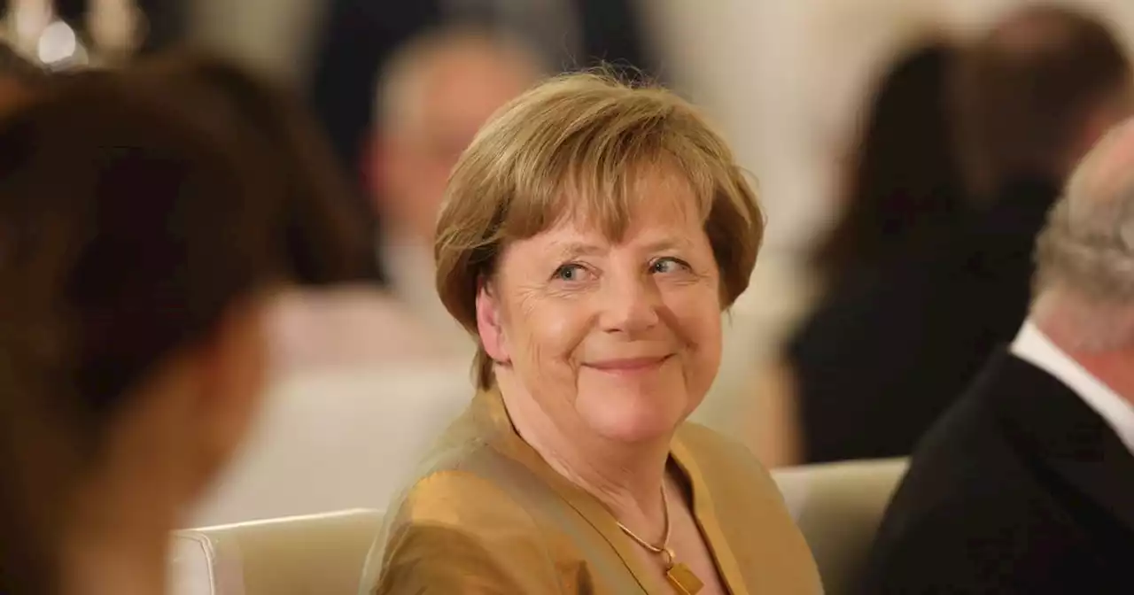 Angela Merkel awarded Germany’s highest civil honour for ‘tireless efforts’ as chancellor