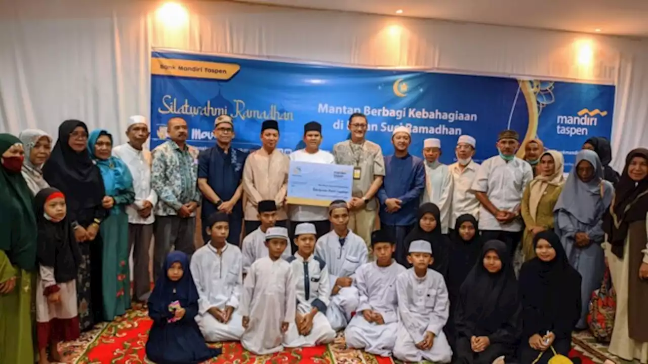 Bank Mandiri Taspen Berbagi dengan Anak Panti