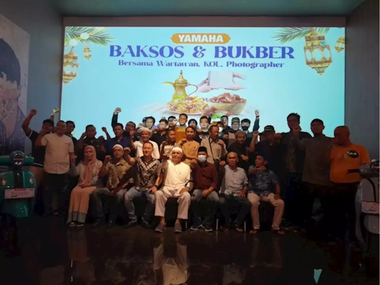 Yamaha Filano dan Fazzio Temani Bukber Wartawan Otomotif