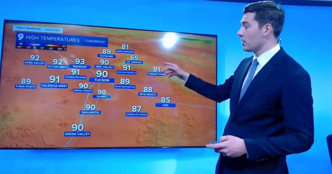 New week begins with warmer-than-average temps