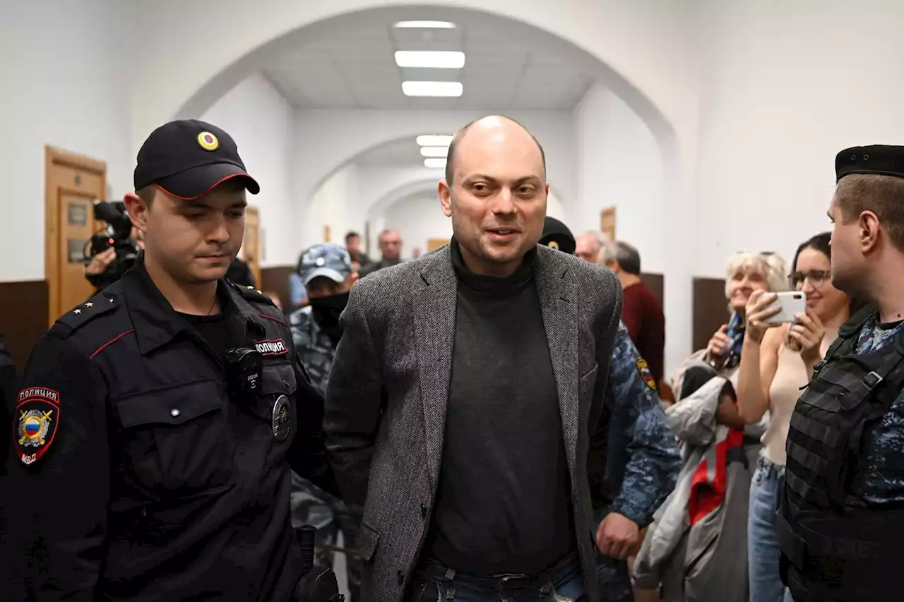 Russie : l’opposant Kara-Mourza condamné à 25 ans de prison