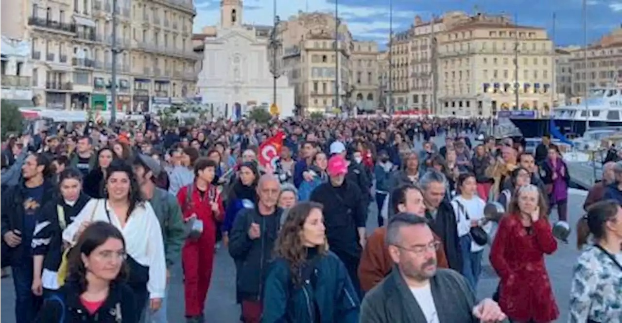 A Marseille du bruit contre la réforme