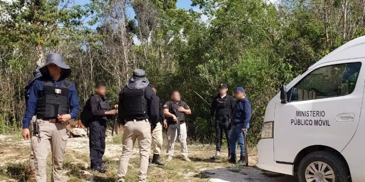 Fiscalía de Quintana Roo investiga hallazgo de un cuerpo y restos óseos en Benito Juárez