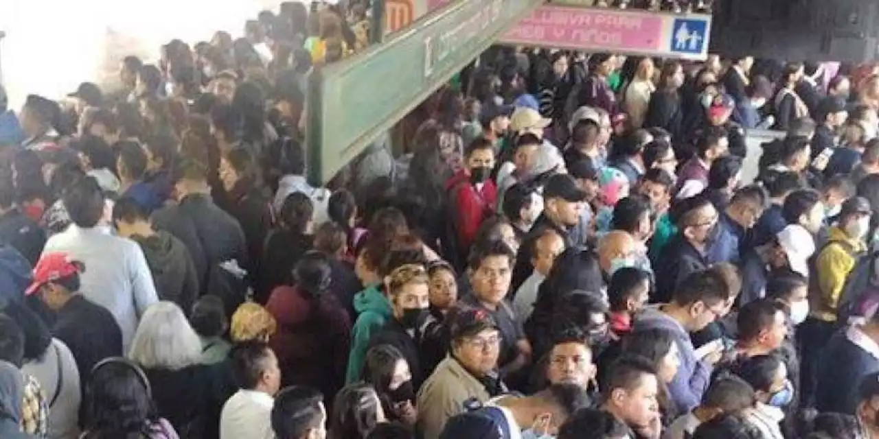 Metro CDMX. Regreso a clases inicia con saturación en, al menos, tres líneas