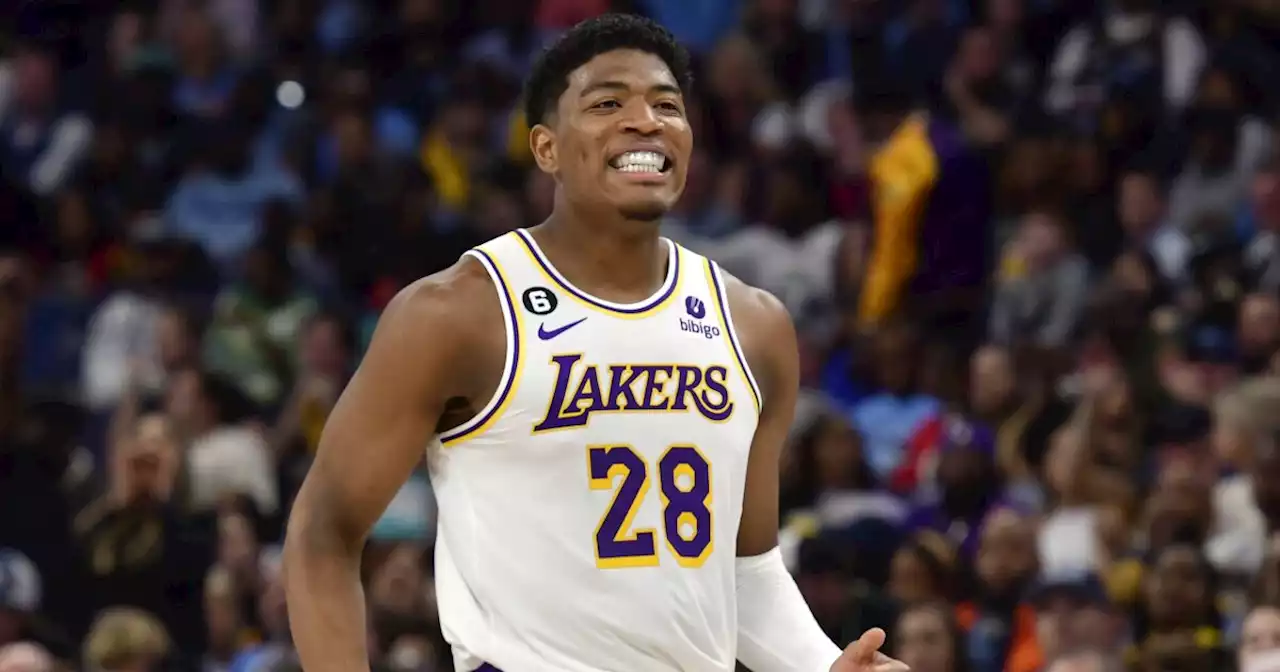 Hernández: Rui Hachimura takes advice to heart, plays big in Lakers' Game 1 win over Grizzlies