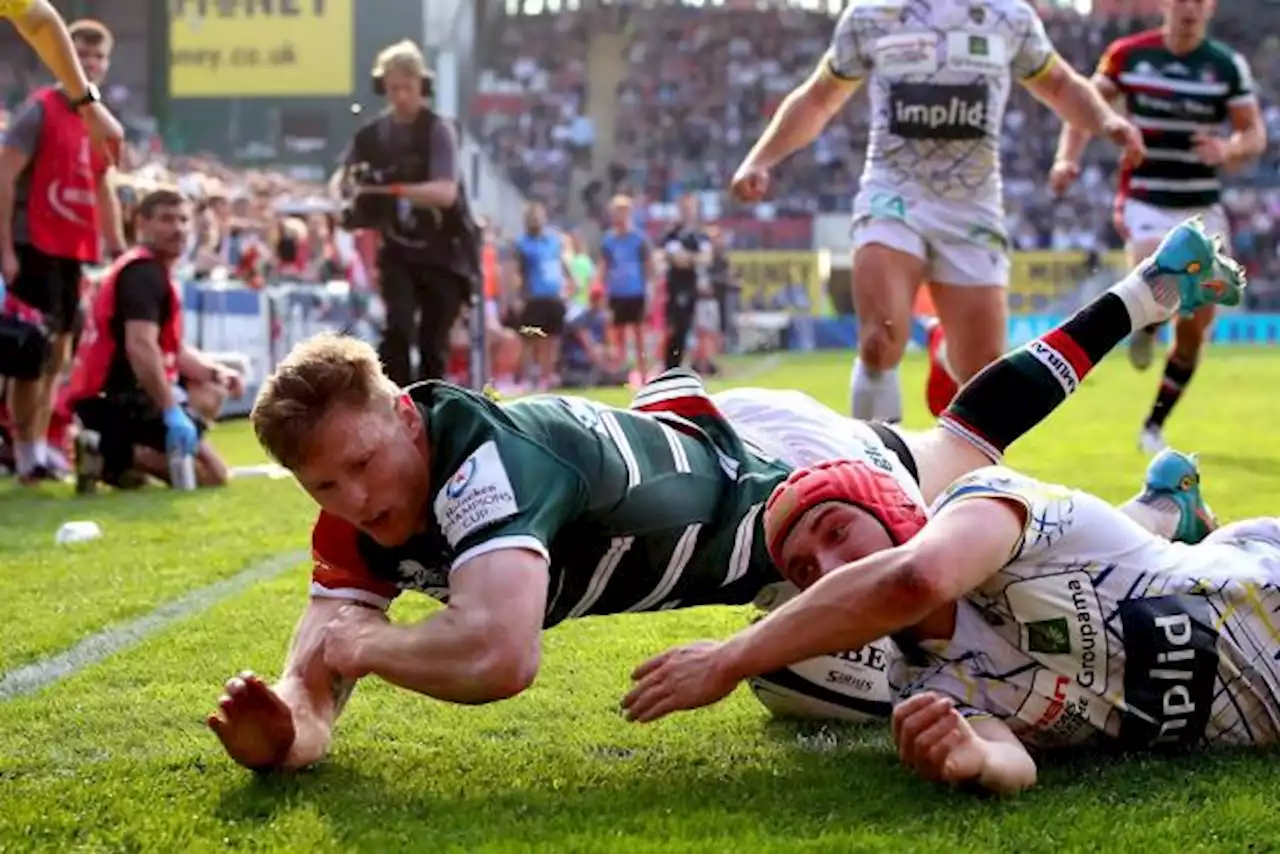 Chris Ashton (Leicester), premier joueur à 100 essais marqués en Premiership