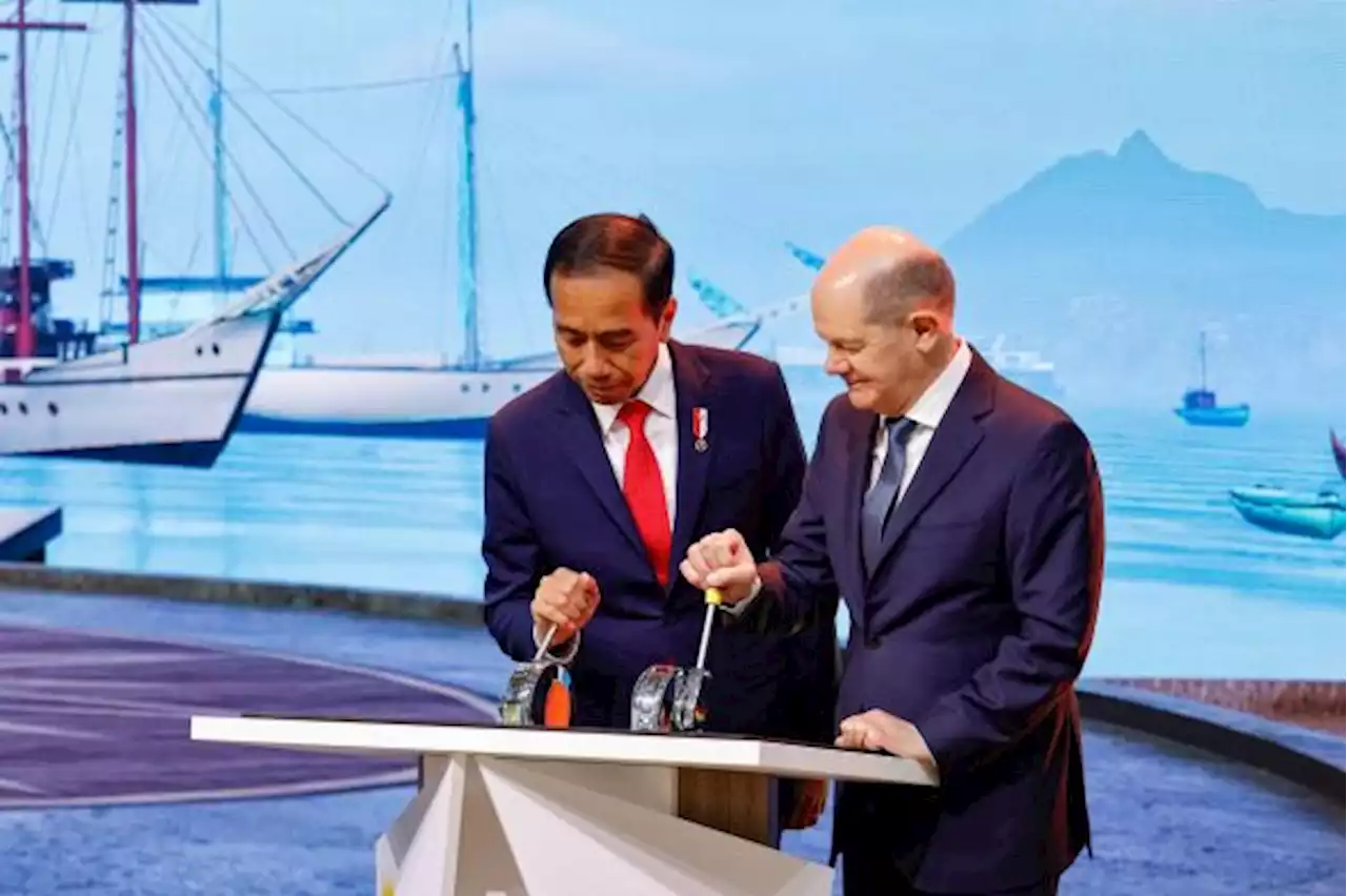 Jokowi Resmikan Paviliun Indonesia di Pameran Hannover Messe