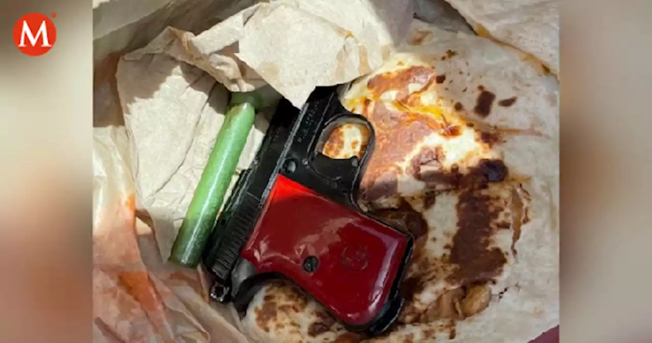 Arrestan a hombre tras ocultar arma en quesadilla de Taco Bell en EU