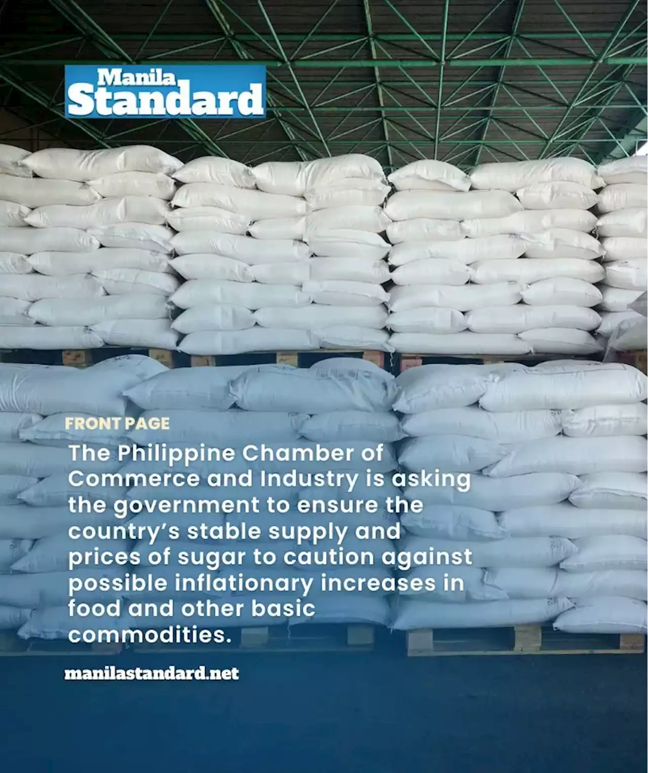 PCCI to admin: Ensure stable sugar supply