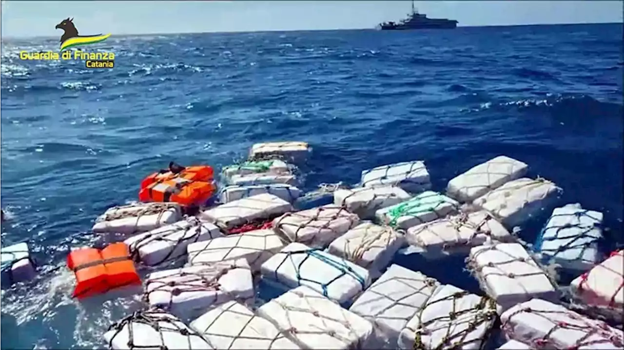 WATCH | Two tonnes of cocaine found floating off Sicily | News24