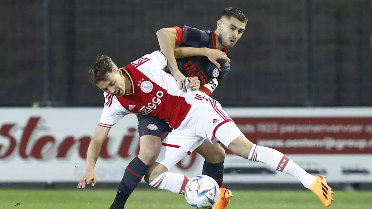 Doelpuntenregen op de Toekomst, waar Jong Ajax wint van Jong PSV: 5-4