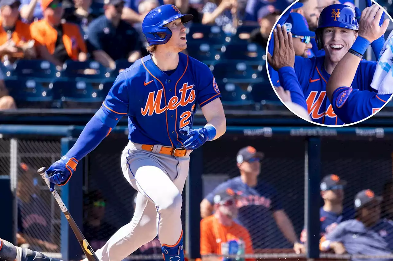 Brett Baty became too good for Mets to ignore