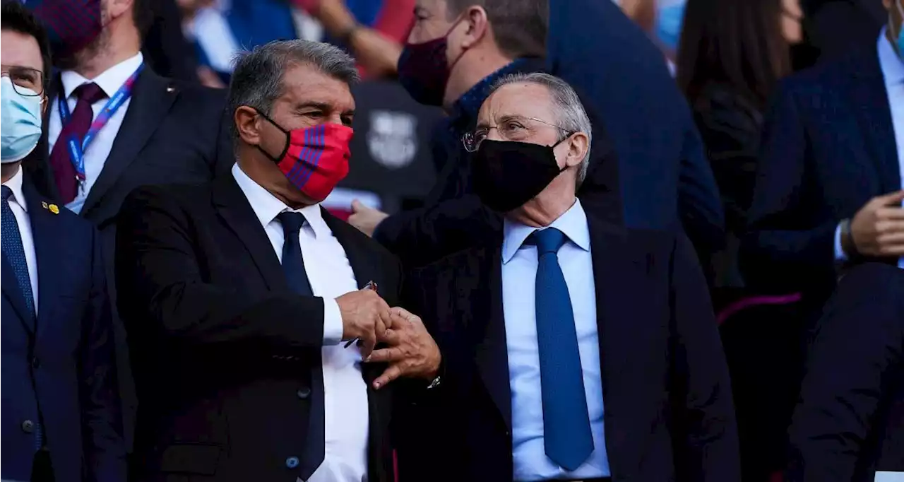 Barça, Real Madrid : le tacle appuyé de Laporta contre Florentino Pérez