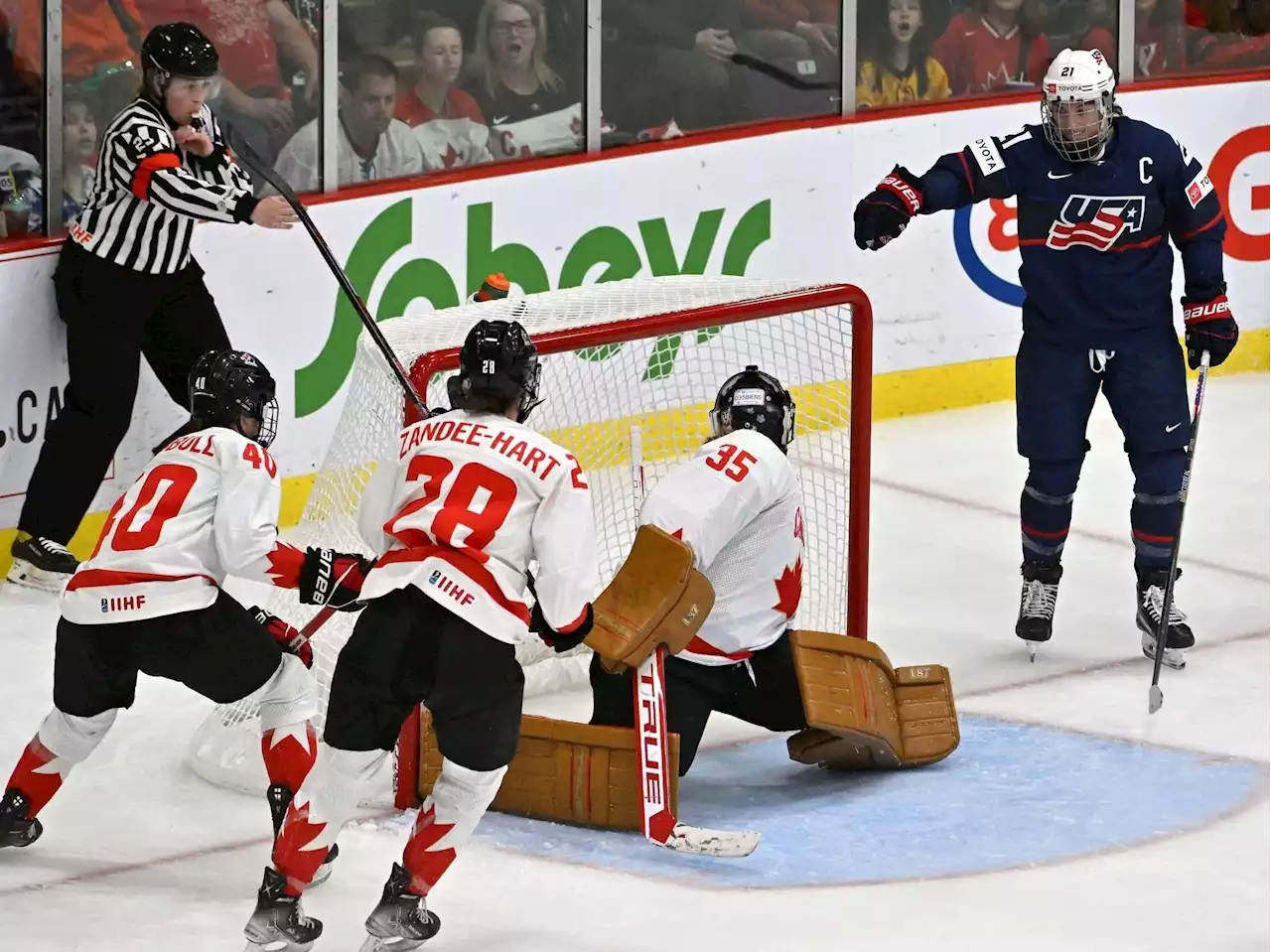 Team USA wins women's world hockey gold over Canada