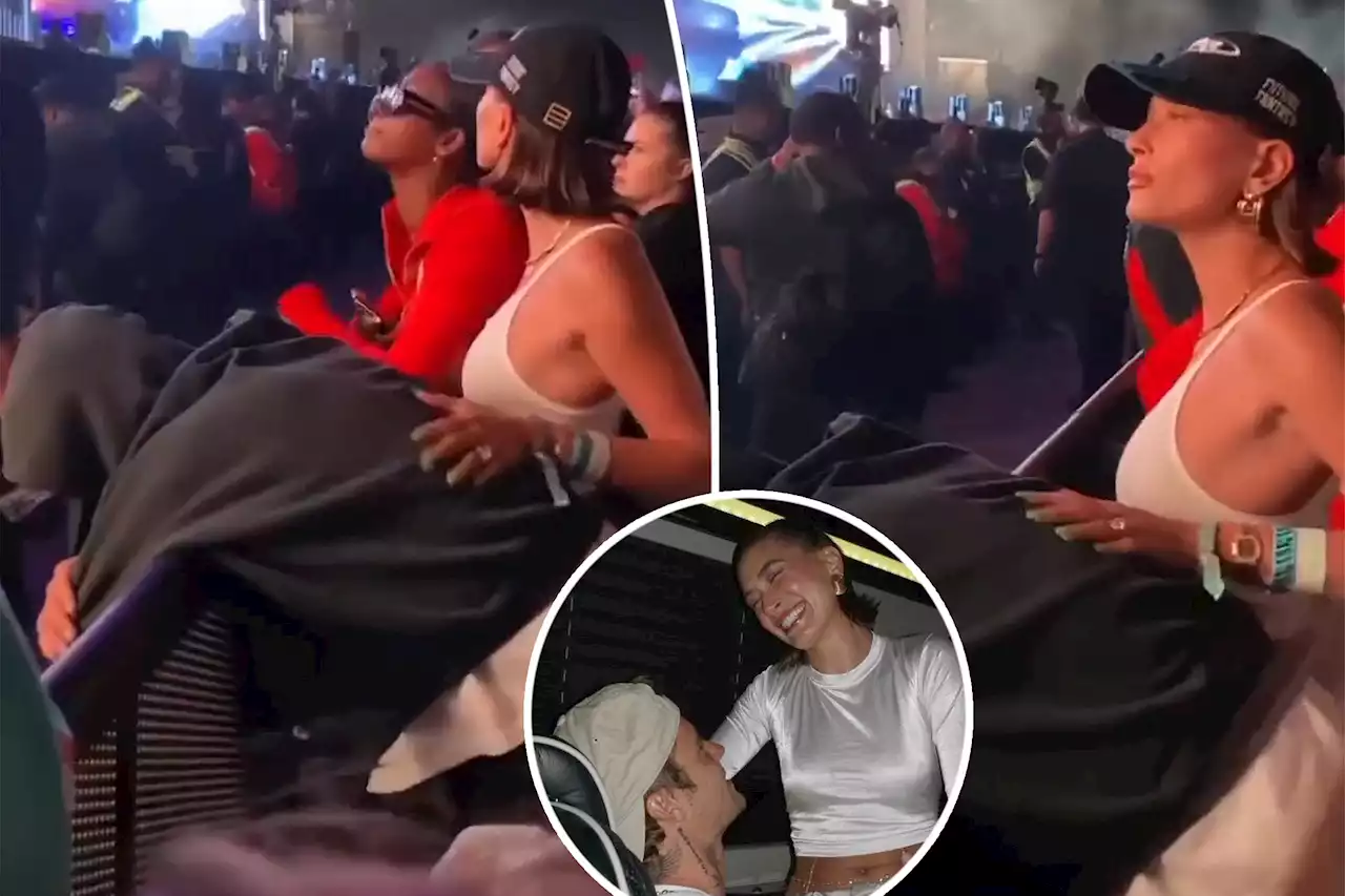 Hailey Bieber seen comforting forlorn Justin at Coachella: ‘Is he okay?’