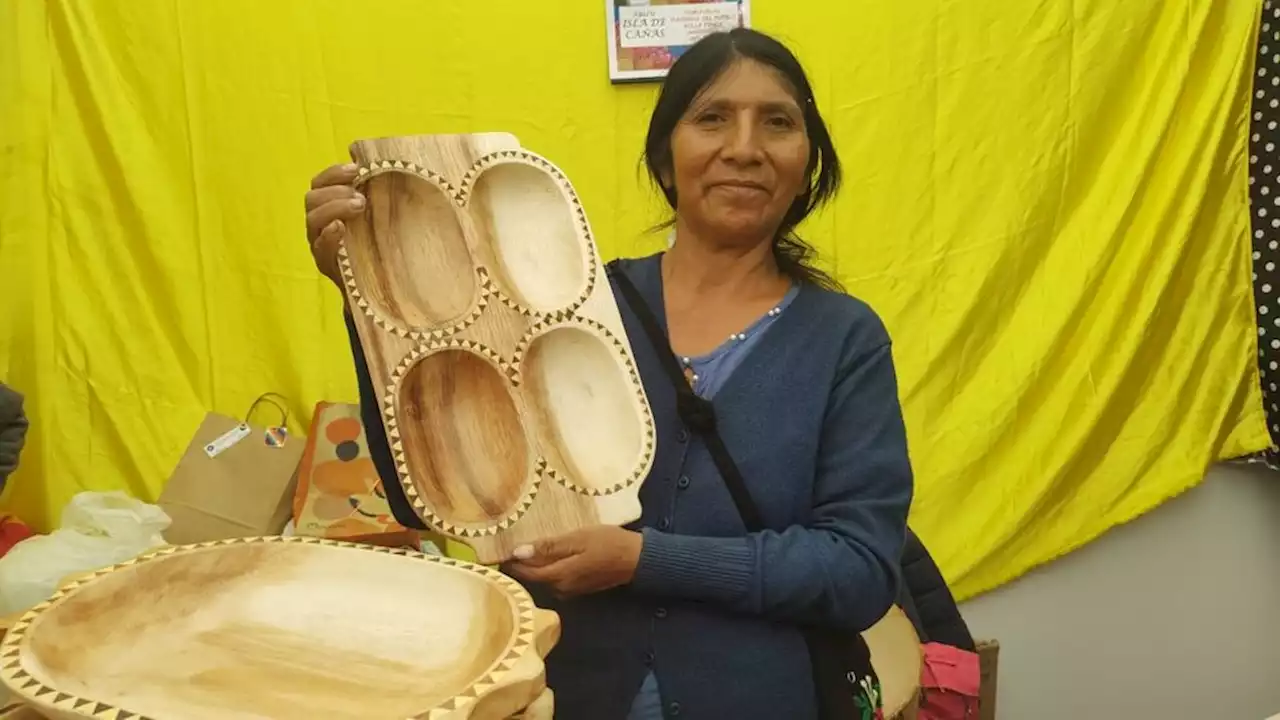 Arte(sanía) indígena en la Feria Potencia 2023 | Con rostro de mujer