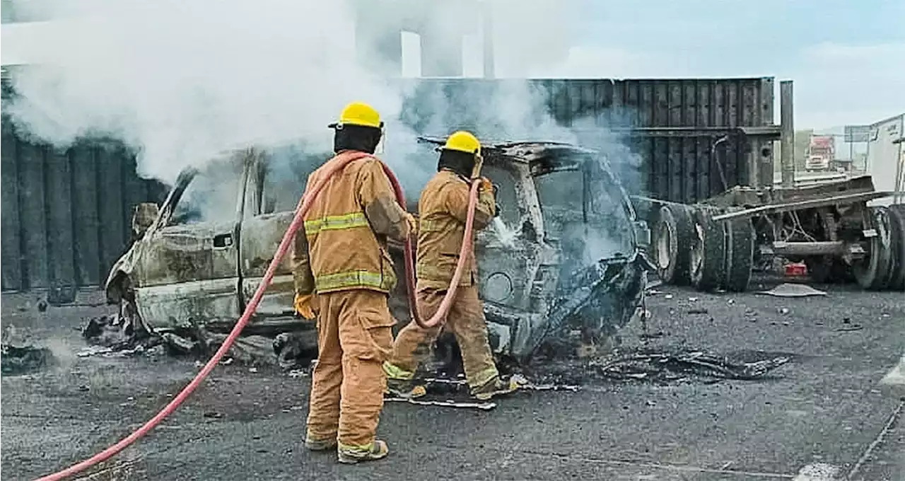 Familia de Tarandacuao muere en accidente cuando regresaba de Estados Unidos