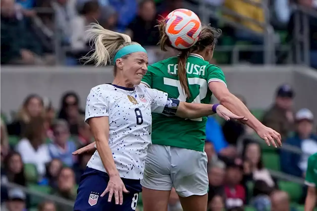 Julie Ertz signs new NWSL contract with Angel City FC.