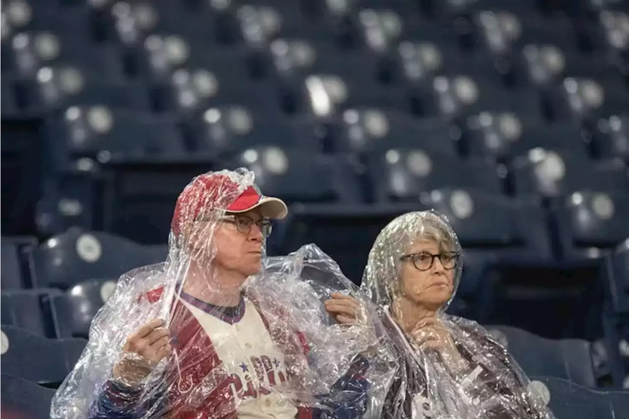 Phillies’ game against Chicago White Sox is postponed for inclement weather