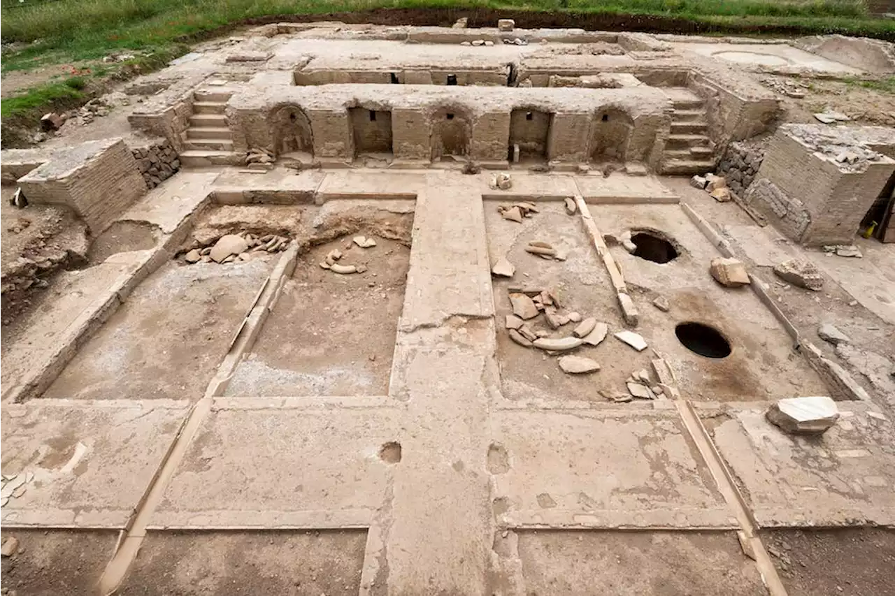 A newly uncovered ancient Roman winery features marble tiling, fountains of grape juice and an extreme sense of luxury