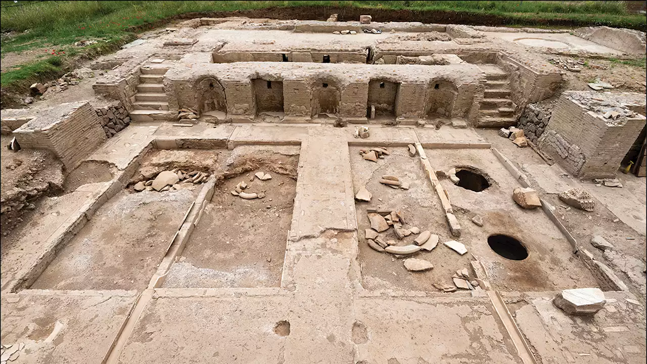 This ancient Roman villa was equipped with wine fountains