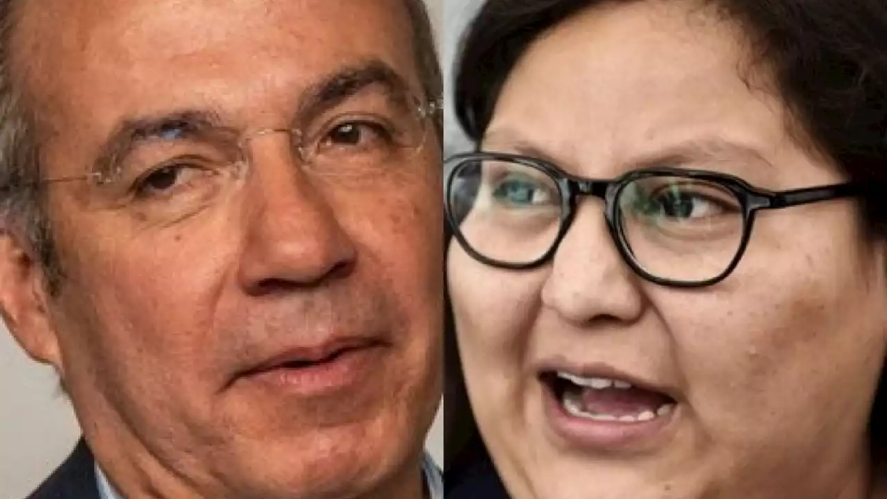 Felipe Calderón se pelea con Citlalli Hernández por cancelación del aeropuerto de Texcoco