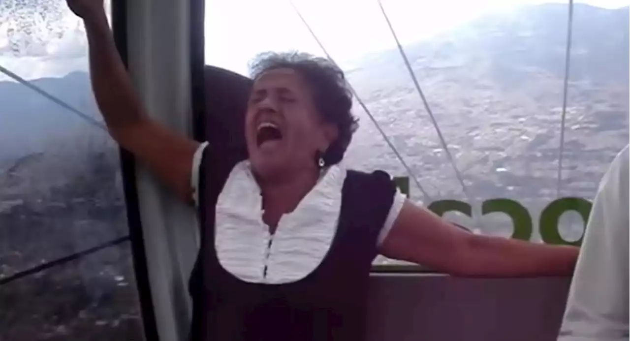 'Doña Gloria' reapareció en Suso y reveló 'trampa' en su video en metrocable de Medellín - Pulzo