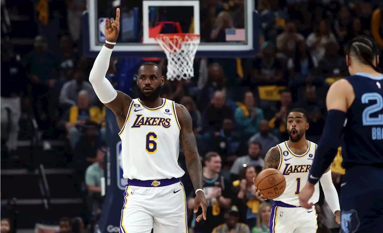 Lakers push past Grizzlies in Game 1 after Ja Morant's late exit